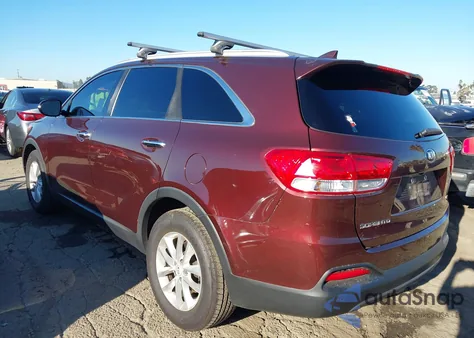 2018 Kia Sorento 2.4L Lx z USA, uszkodzony, nr VIN 5XYPG4A32JG349182